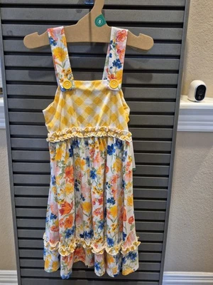 Jona Michelle Yellow Sundress Size 8 - Image 1 of 4