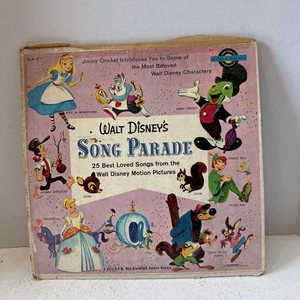 Vintage Walt Disney Song Parade Vinyl Schallplatte Album 1957 - Bild 1 von 4