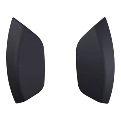 Fits Abarth Xenon Washer Jet Cover PAIR MATT Black 500 595 695 Headlight Front - Image 1 of 4