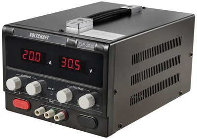 VOLTCRAFT LABOR-NETZTEI Stromversorgung ESP-3020 600W 1x Ausgang 20A  SIEHE TEXT - Bild 1 von 4