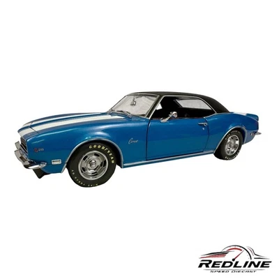 🔥🔥🔥Exact Detail 1968 Chevrolet Camaro Z/28 Blue 1:18 NO BOX🔥🔥🔥 - Image 1 of 4