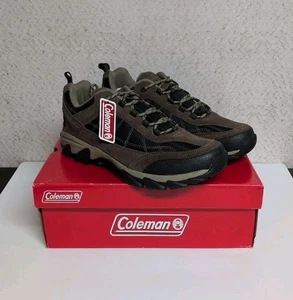 Coleman Logan Hiker Mid Top Shoes Mens Sz 10.5M Brown - Picture 1 of 7