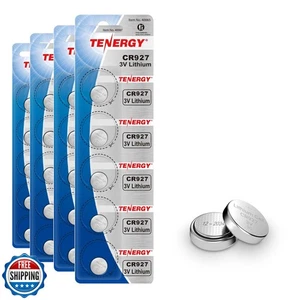 Tenergy CR927 3V Lithium Knopfzelle Batterie, für Uhren, Temperatursensor - Bild 1 von 5