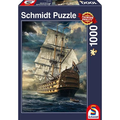 SCHMIDT Segelschiff Puzzle 1000 Teile - Bild 1 von 2