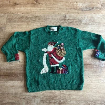 Suéter Adornado Papá Noel Colección Navidad '98 De Colección Marisa Christina  Foto 1 de 4