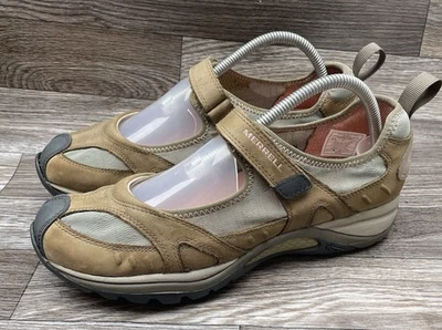 Merrell Siren MJ Dusty Olive Mujer Talla 9.5 Zapatos para Caminar Mary Jane Cuero Foto 1 de 4