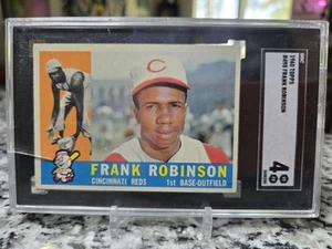 1960 Topps FRANK ROBINSON Cincinnati Reds #490 SGC 4 VG/EX Condition - Picture 1 of 5