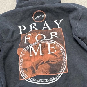 Kendrick Lamar Nobody Pray For Me 2017 Tour Hoodie Black Mens S Free Fast Ship - Picture 1 of 7