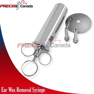 Jeringa de metal para orejas PRECISE CANADA 2 OZ instrumentos quirúrgicos veterinarios - Imagen 1 de 3