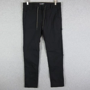 686 Everywhere Pants Mens 32 Black Slim Fit Cargo Outdoor Tactical Stretch - Picture 1 of 12