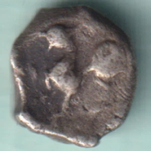 ANTIKE INDIEN YADAVAS VON DEVGIRI SELTENE SILBERMÜNZE - Bild 1 von 2