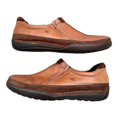 PIKOLINOS Men Roble Brown Two Tone Leather Upper Rubber Sole Shoes (Size 10) - Image 1 of 4