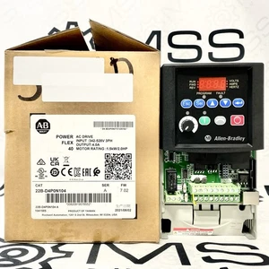 Allen Bradley 22B-D4P0N104 PowerFlex 40 AC Drive VFD In Original Box 2HP 480V - Picture 1 of 9