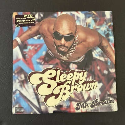 Sleepy Brown Mr. Brown 2xLP OG Big Boi Pharrell NM Shrink Hype Sticker Hip Hop - Image 1 of 4