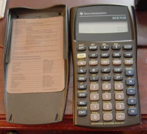 Calcolatrice Texas Instruments BA II Plus Business Analyst, testata funzionante - Foto 1 di 2
