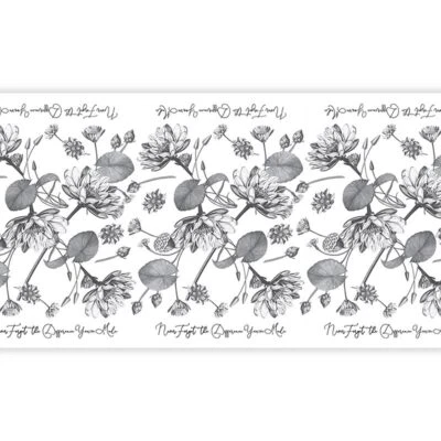 Corredor de mesa de papel 12 pulgadas H Corredores Fiesta Boda Evento Nunca olvides Paquete de 2 Foto 1 de 3