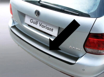 Protector de borde de carga negro para Volkswagen VW Golf VI Variant Combi 07.2009-07.2013 - Imagen 1 de 2