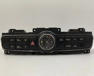 2014-2016 Kia Cadenza AC Heater Climate Control Unit OEM E04B09059 - Image 1 of 4