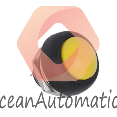 20 Pcs 12mm Waterproof Momentary ON/OFF Push Button Mini Round Switch Yellow - Image 1 of 4