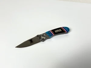 David Yellowhorse Limited Edition Paul Prankster NRA Knife No. 000 of 100 - Picture 1 of 13