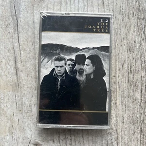 U2 - The Joshua Tree SEALED Audio Cassette Tape NEW CRC Version Bono - Picture 1 of 3