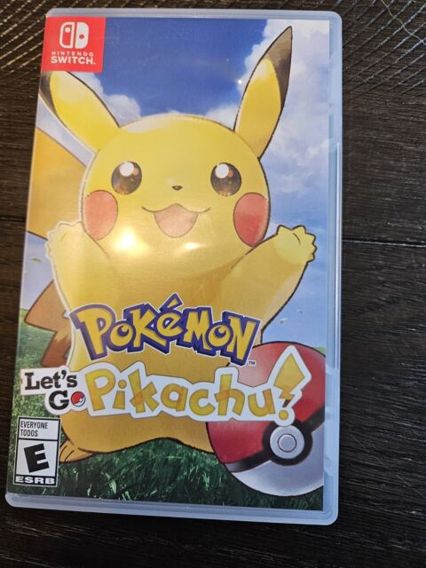 Pokémon Let ' s Go Pikachu Jogos Nintendo Switch Games Deals 100% Oficial  Original de Cartão