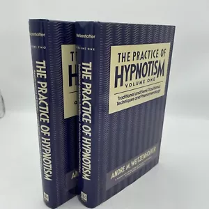 The Practice Of Hypnotism Vol 1&2 Andre Weitzenhoffer Wiley Series - Picture 1 of 10