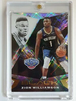 2020 Panini Black Zion Williamson #37 DIAMOND AWE HOLO /25 - Ready to Grade — 第 1/3 张图片