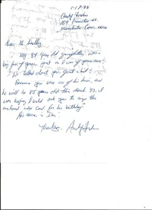 Roy Smalley (baseball) autographed ALS - Picture 1 of 2