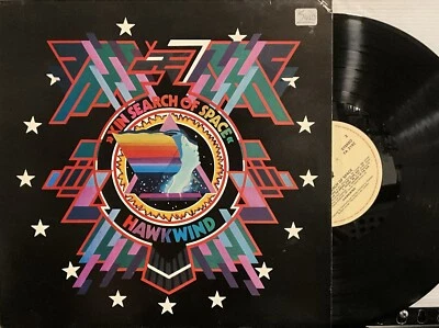 Hawkwind - In Search Of Space LP  1987 Fame – FA 3192 [UK] VG+/VG+ - Image 1 of 4
