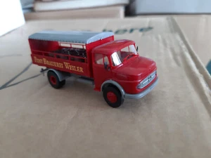 Brekina 47029 MB Mercedes 322 short hood beer flat post brewery hamlet 1:87 - Picture 1 of 1