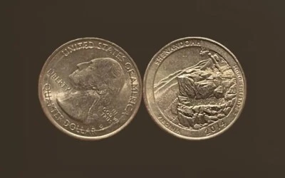 2014 D Shenandoah Quarter Struck Strike Ring ERROR COIN RARE MINT MISTAKE - Image 1 of 3