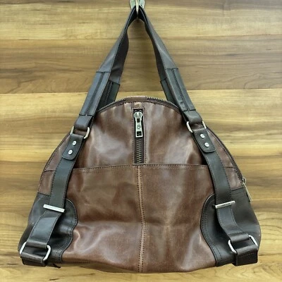 Matt and Nat 棕色素食人造皮革大号单肩包 Weekender — 第 1/4 张图片