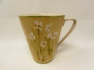 Narcissus by 222 Fifth (PTS) Becher Cheri Blum, weiße Blumen, grünes Band b318 - Bild 1 von 2