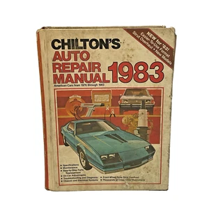 Chilton Service Manual Auto Repair 1983 #7200 - Picture 1 of 6