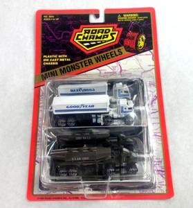 Mini Monster Wheels Goodyear US Army Road Champs 1:6 Diecast Car Set New NIB - Picture 1 of 2