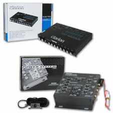 Clarion Eqs755 Car 7-band Graphic Equalizer + Mcd360 2/3 Way 6-channel Crossover