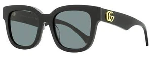 Gucci Logo Sonnenbrille GG0998S 001 schwarz 52 mm - Bild 1 von 2