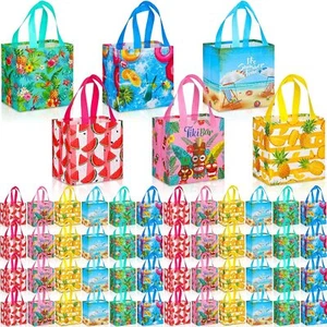 Chapou 120 Pcs Summer Gift Bags Hawaii Aloha 1 Count (Pack of 120), - Picture 1 of 4