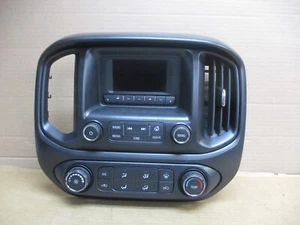 Pantalla de visualización de radio Chevy Colorado 15-18 placa frontal climática tablero moldura 23217988 - Imagen 1 de 9