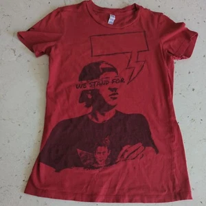 Dutch Bros. Brothers Coffee Red We Stand For Shirt Women’s M DB 57 - Picture 1 of 8
