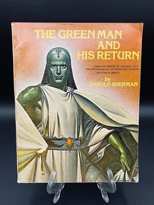 *SIGNED* 1979 First Edition THE GREEN MAN AND HIS RETURN Harold Sherman Lrg PB - Picture 1 of 8