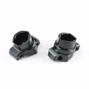Jazrider Aluminum Rear Portal Drive Axle Mount (Black) For Traxxas TRX-4 Hop Ups - Picture 1 of 1