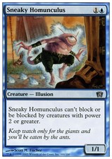4x Sneaky Homunculus MTG 8th Edition NM Magic Regular