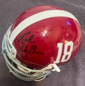 KALEN DEBOER AUTOGRAPHED ALBAMA MINI HELMET W/COA & PIC - Picture 1 of 2