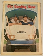 The Sporting News 1972 METS' RESCUE TEAM Tug McGraw, Dan Frisella New York Mets
