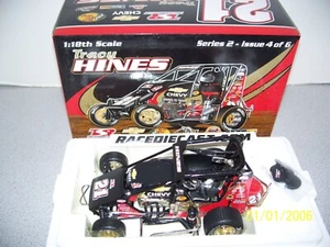 TRACY HINES  #21  "CHEVY"  TONY STEWART OWNED MIDGET 1/18 R&R  2009 CHILI BOWL - Picture 1 of 1