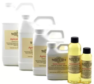 Apricot Kernel Oil 8oz, Organic, 100% pure, Soap making supplies, carrier oil - Picture 1 of 11