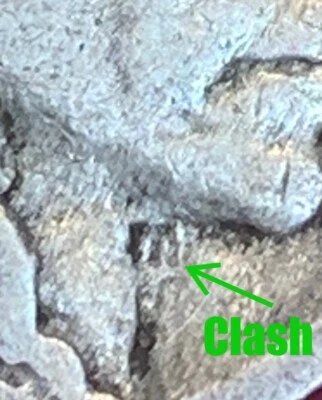 1937-P Strong Die Clash *Wiskers* Error TDC-5c-1937-01 Buffalo Nickel (1042) - Image 1 of 4