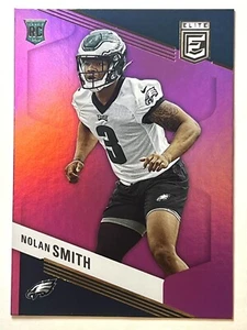 Nolan Smith RC Rookie Pink 2023 Donruss Elite #173 Philadelphia Eagles - Picture 1 of 2